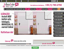 Tablet Screenshot of belteri-ajto.eu